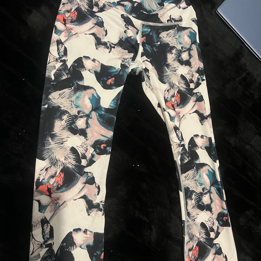 Floral Print Kids Leggings
